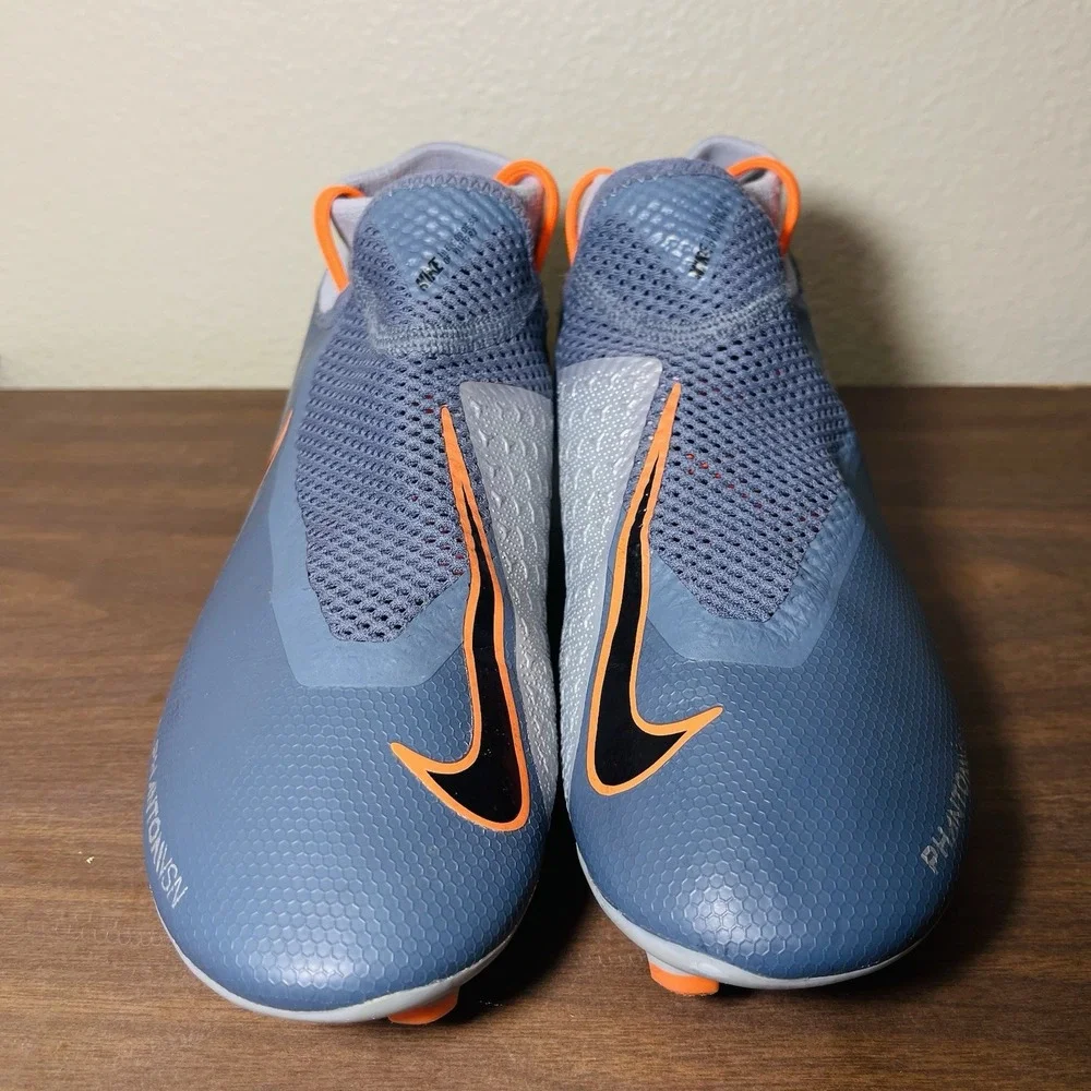 Nike Phantom Vision Soccer Cleats Elite Dynamic Multiground Size 7‎ Blue Orange